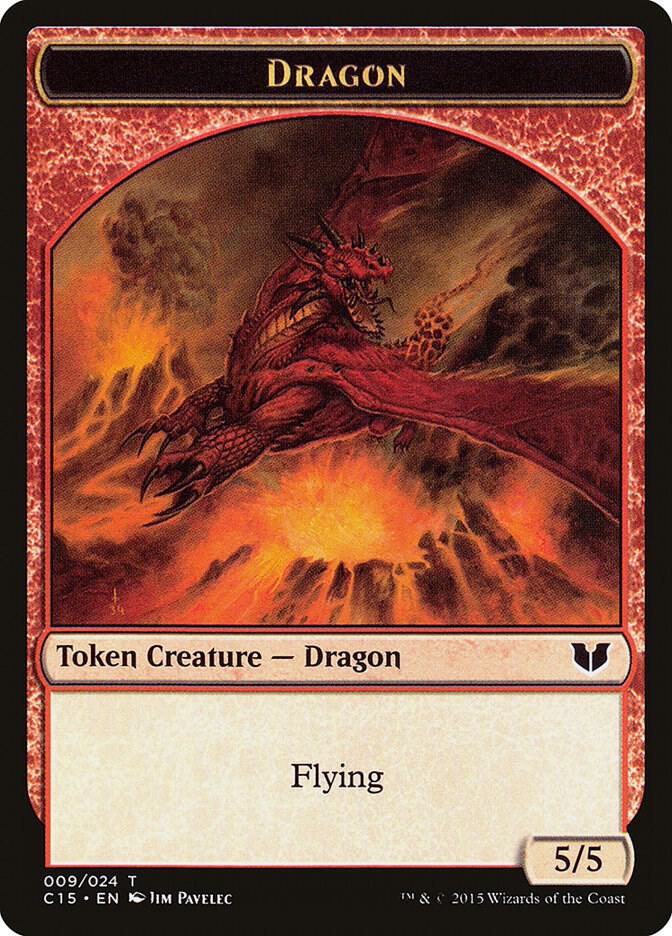 Spider // Dragon Double-Sided Token (Back)