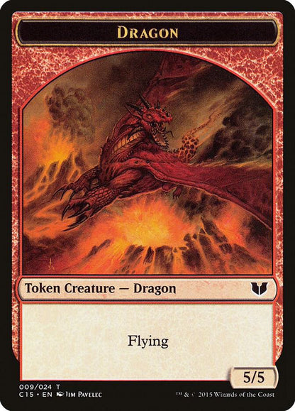 Spider // Dragon Double-Sided Token (Back)