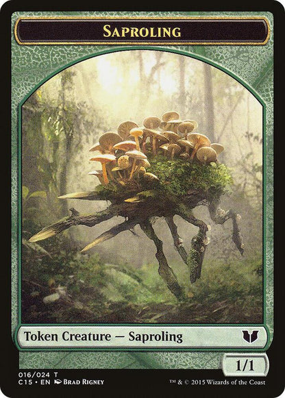 Snake (017) // Saproling Double-Sided Token (Back)