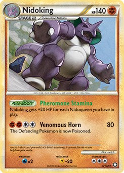 Nidoking - 6/102