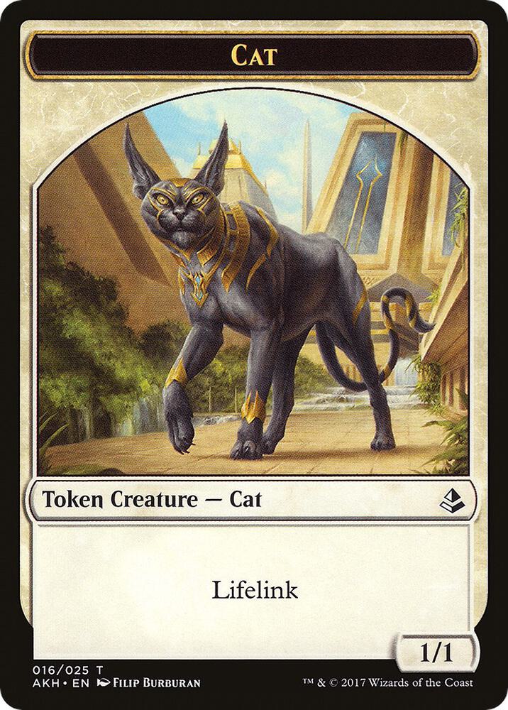 Tah-Crop Skirmisher // Cat Double-Sided Token (Back)
