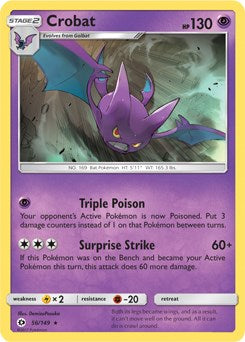 Crobat - 56/149 (Prerelease Kit Exclusive)