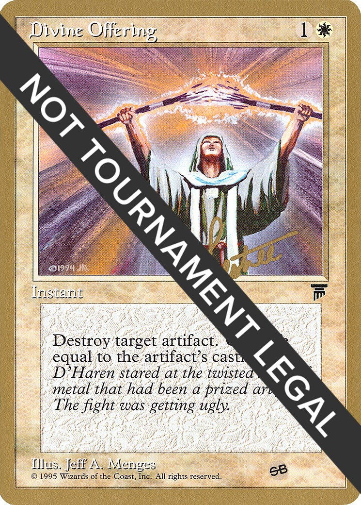 Divine Offering - 1996 Bertrand Lestree (LEG) (SB)