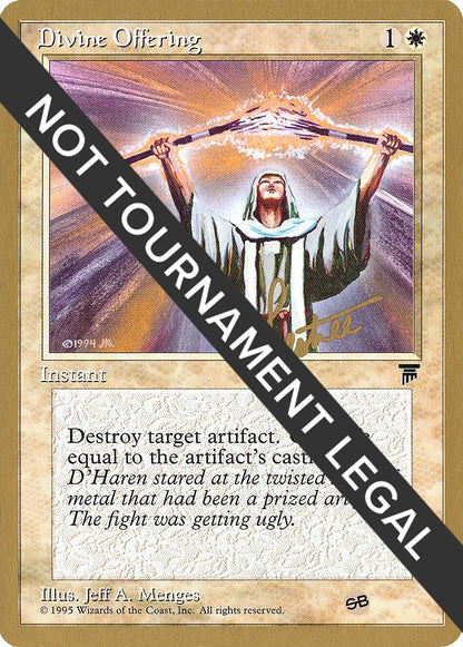 Divine Offering - 1996 Bertrand Lestree (LEG) (SB)