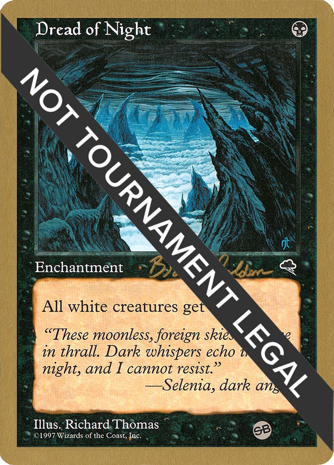 Dread of Night - 1998 Brian Selden (TMP) (SB)