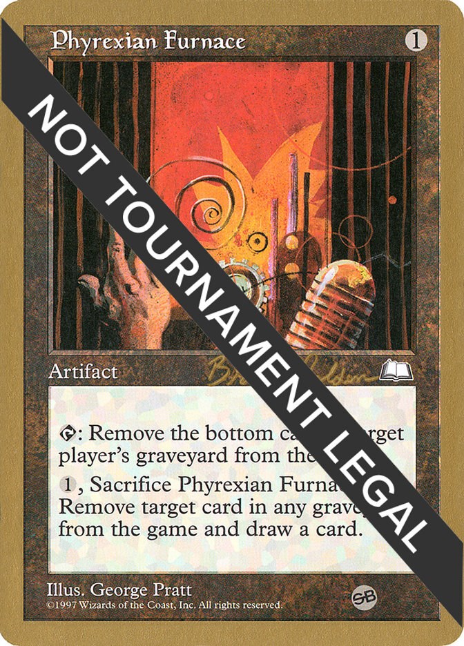 Phyrexian Furnace - 1998 Brian Selden (WTH) (SB)