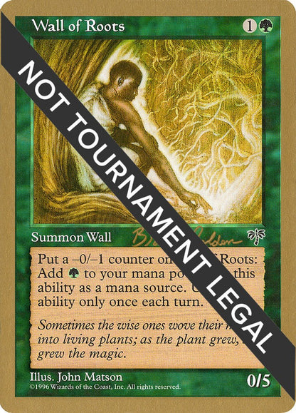 Wall of Roots - 1998 Brian Selden (MIR)