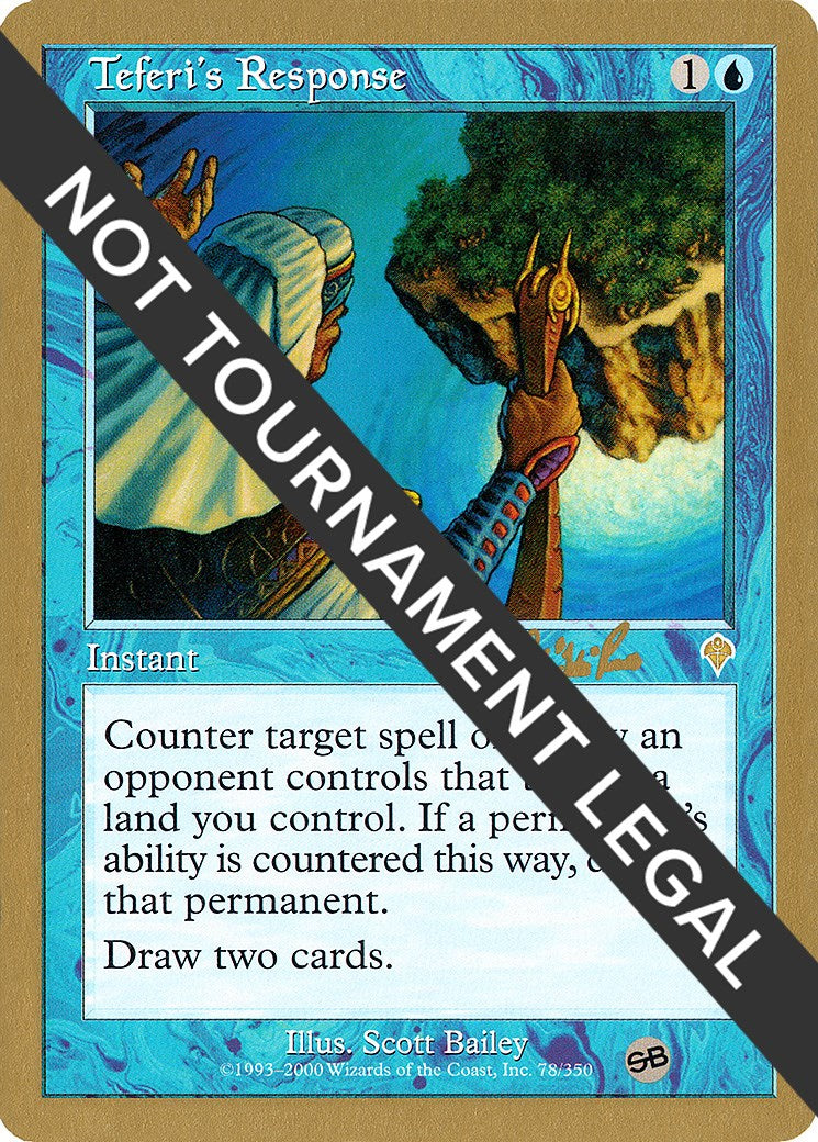 Teferi's Response - 2002 Carlos Romao (INV) (SB)