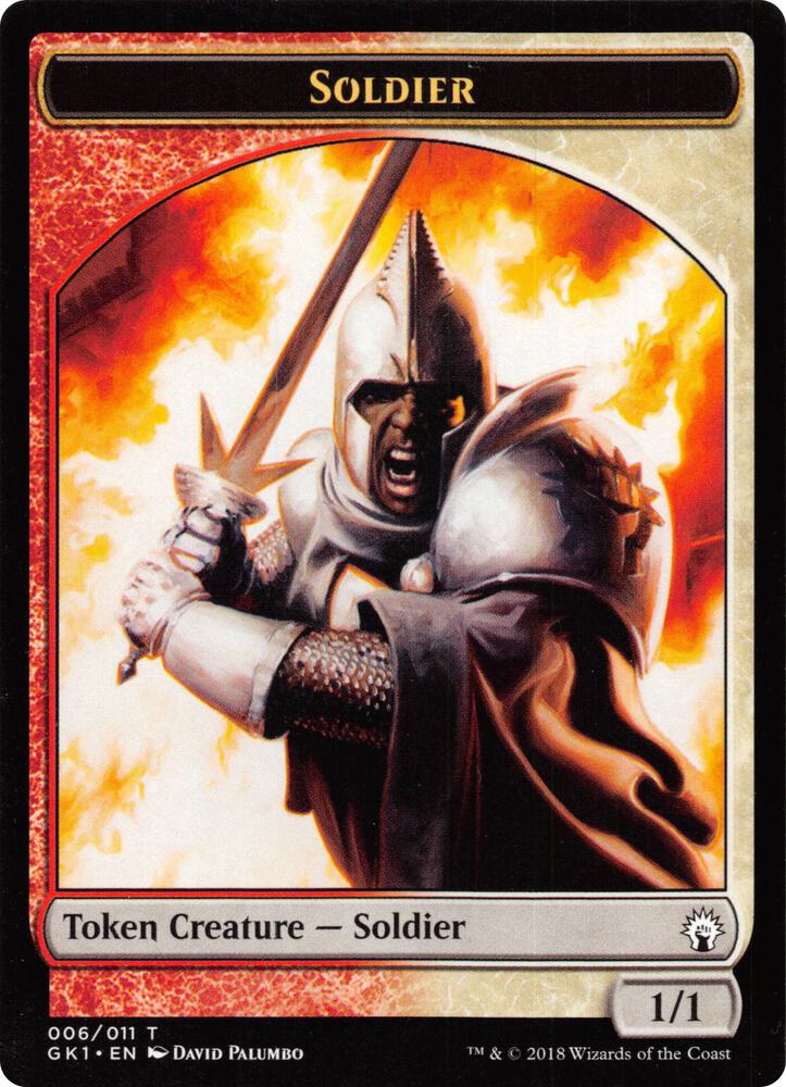 Soldier (002) // Soldier (006) Token (Back)