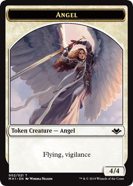 Angel // Zombie Double-Sided Token