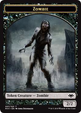 Angel // Zombie Double-Sided Token (Back)