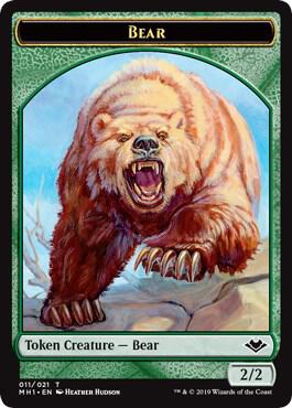 Shapeshifter // Bear Double-Sided Token (Back)