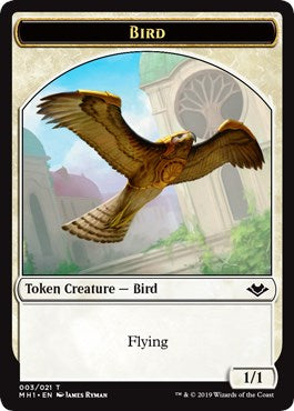 Bird // Elemental (009) Double-Sided Token