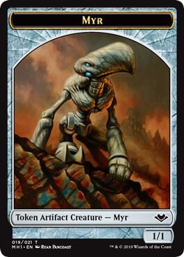 Spirit // Myr Double-Sided Token (Back)