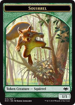 Soldier // Squirrel Double-Sided Token (Back)