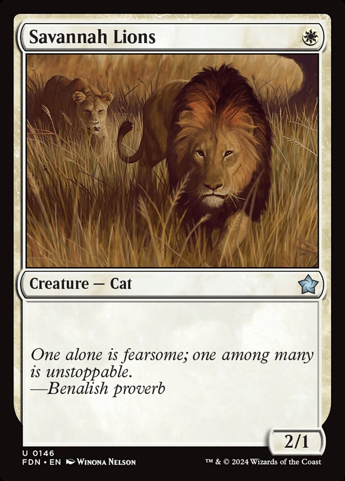 Savannah Lions (8th Edition)