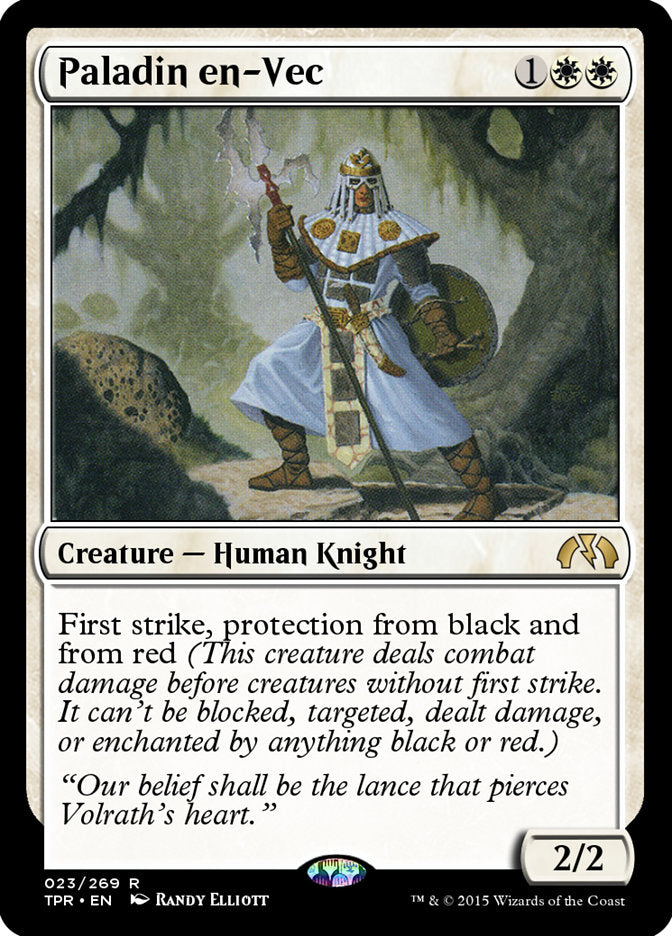 Paladin en-Vec (9th Edition)