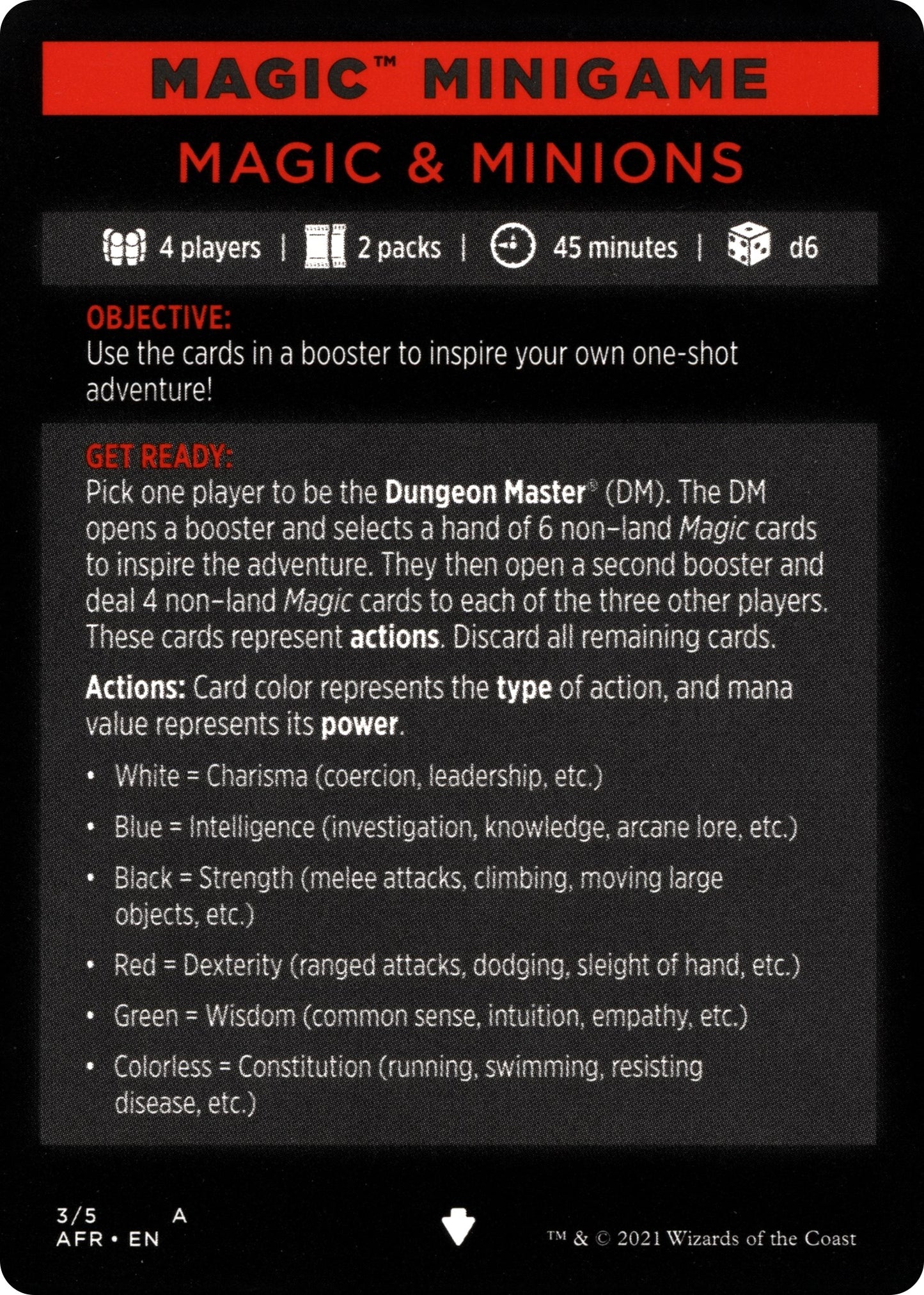 Magic Minigame: Magic & Minions