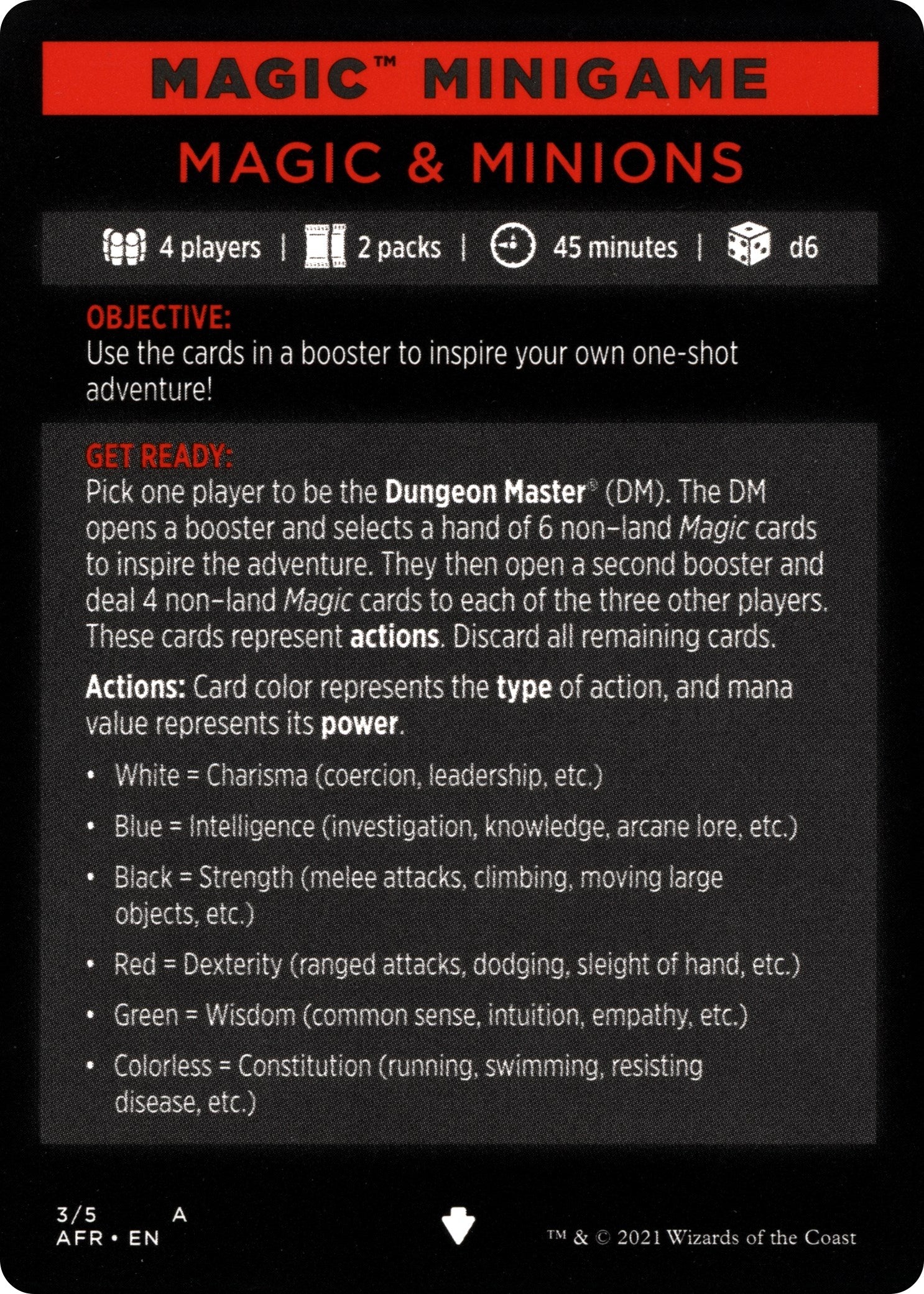 Magic Minigame: Magic & Minions