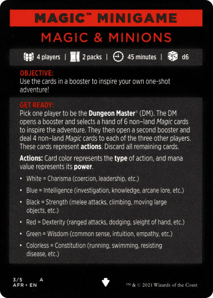 Magic Minigame: Magic & Minions