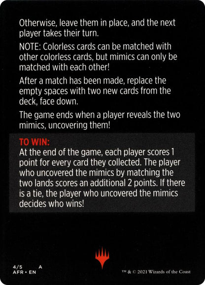 Magic Minigame: Mimic Match (Back)