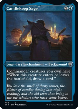 Candlekeep Sage (Foil Etched)