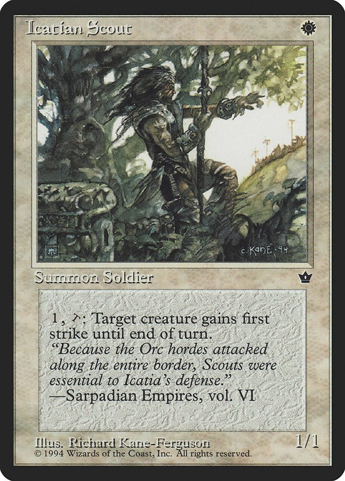 Icatian Scout (Kane-Ferguson)