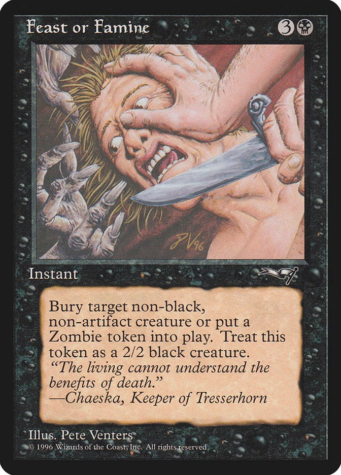 Feast or Famine (Knife)