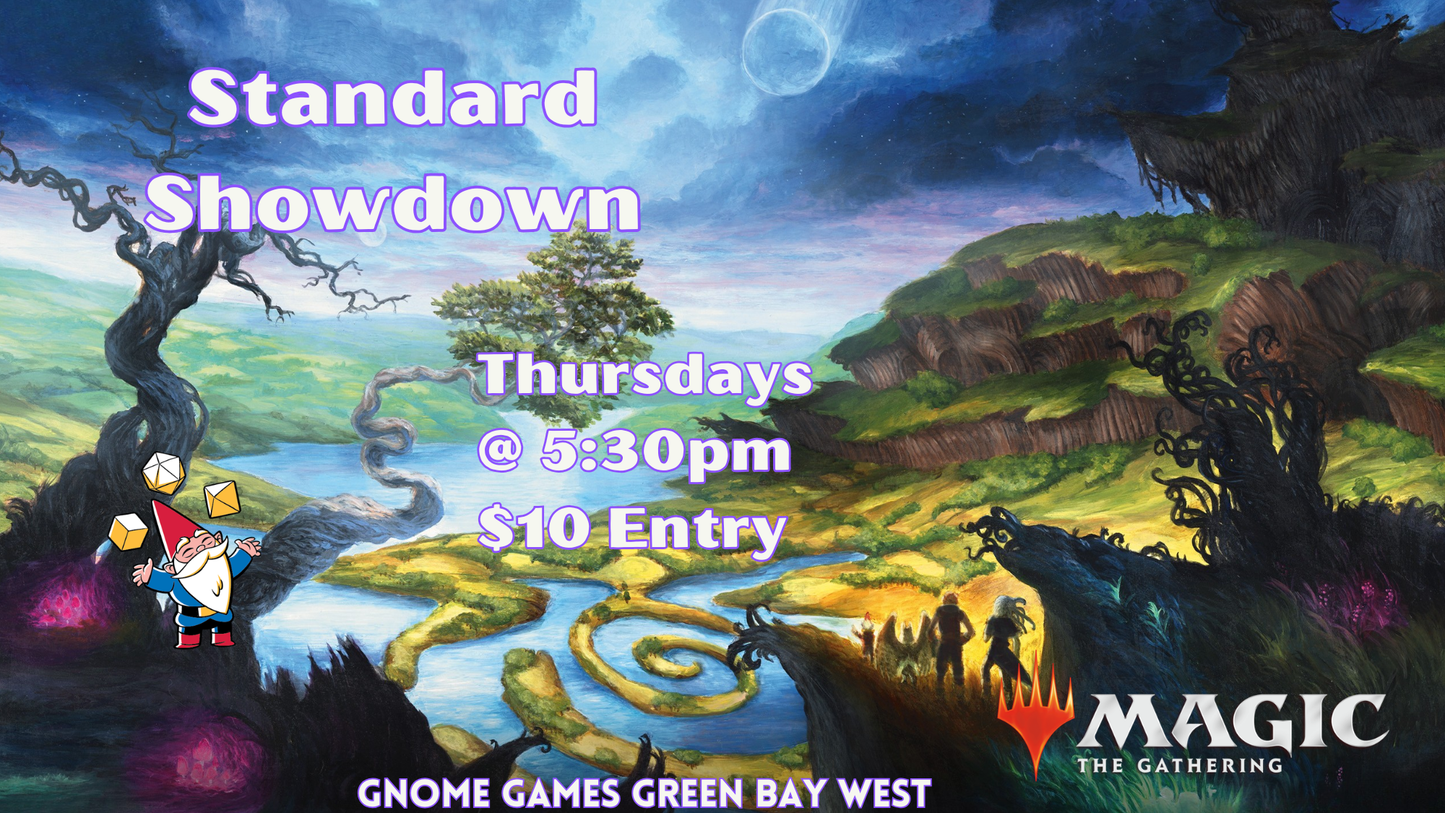 Standard Showdown at Gnome Games Green Bay West @ Gnome Games - Green Bay West (Oct 22) - Ticket