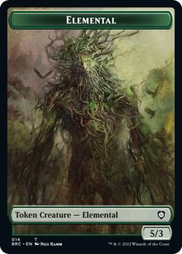 Powerstone // Elemental Double-Sided Token (Back)