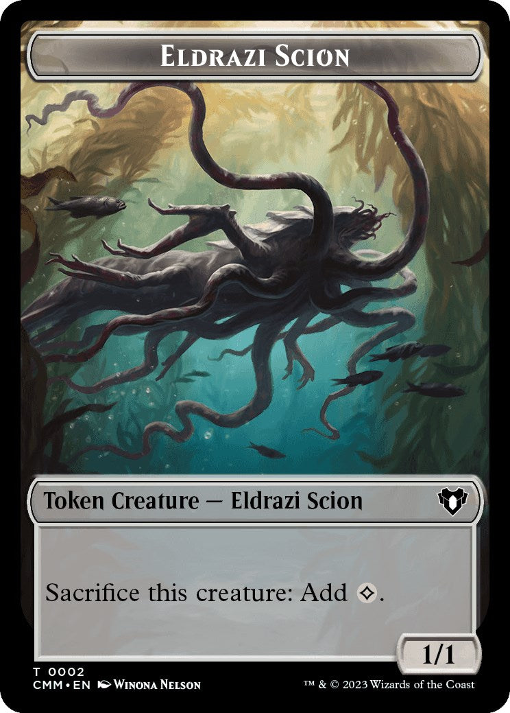 Eldrazi Scion // Knight Double-Sided Token
