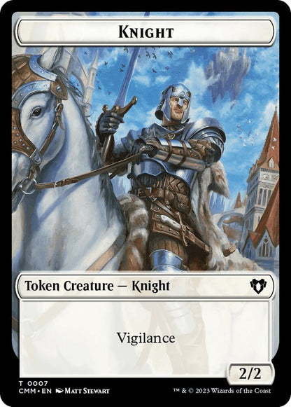 Eldrazi Scion // Knight Double-Sided Token (Back)