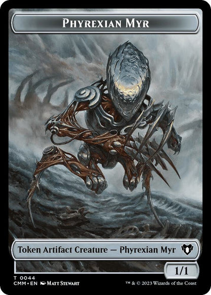 Servo // Phyrexian Myr Double-Sided Token (Back)