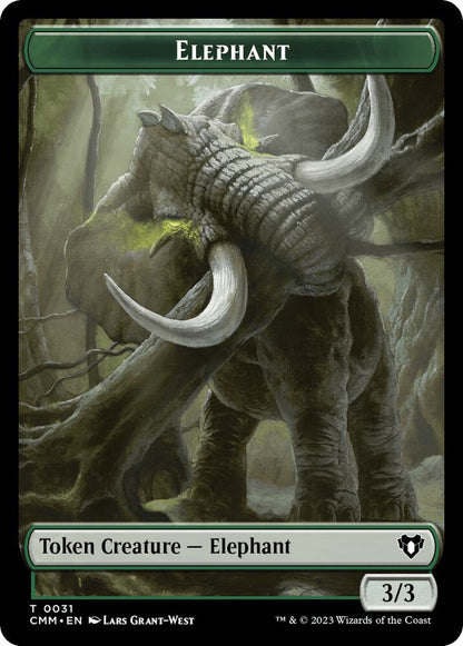 The Monarch // Elephant Double-Sided Token (Back)