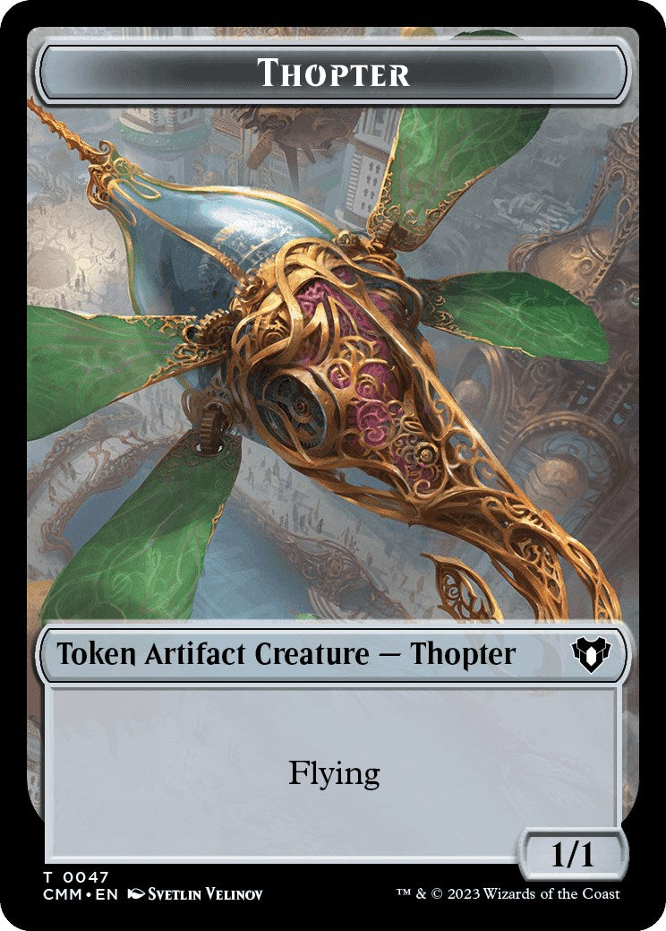 Thopter // Phyrexian Beast Double-Sided Token