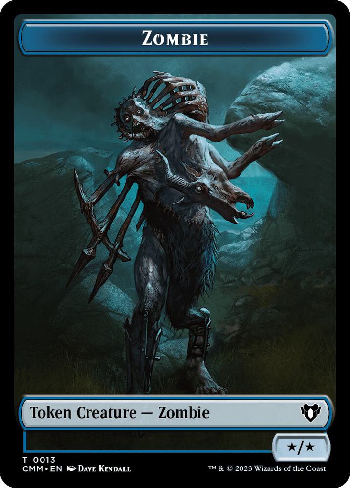 Eldrazi Spawn // Zombie (0013) Double-Sided Token (Back)