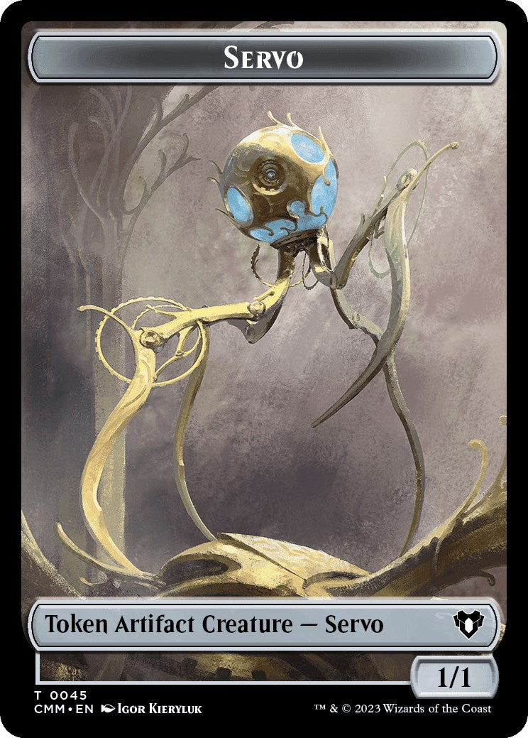 Servo // Zombie (0013) Double-Sided Token