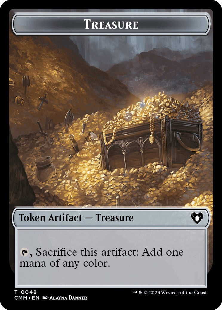Treasure // Cat (0030) Double-Sided Token