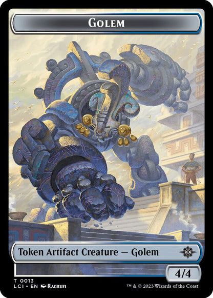 Treasure (0002) // Golem Double-Sided Token (Back)