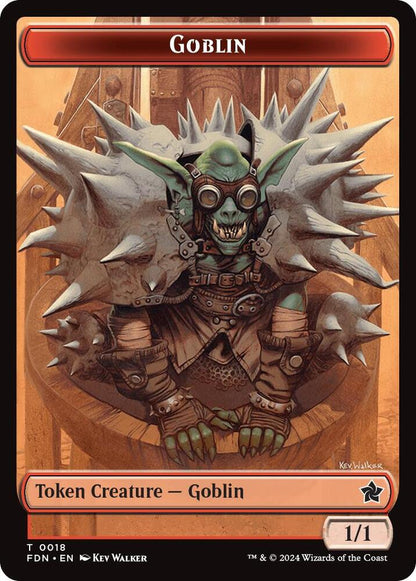 Drake // Goblin Doubled-Sided Token (Back)