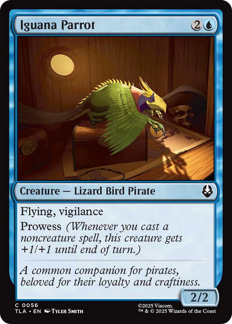 Iguana Parrot