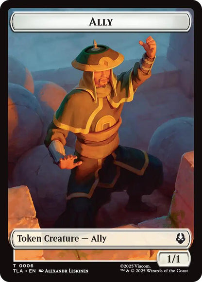 Ally (0006) // Clue (0017) Double-Sided Token