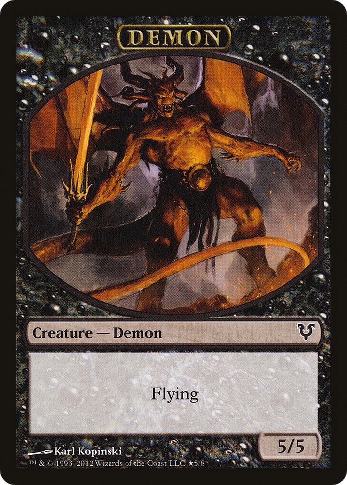 Angel // Demon Double-Sided Token (Back)