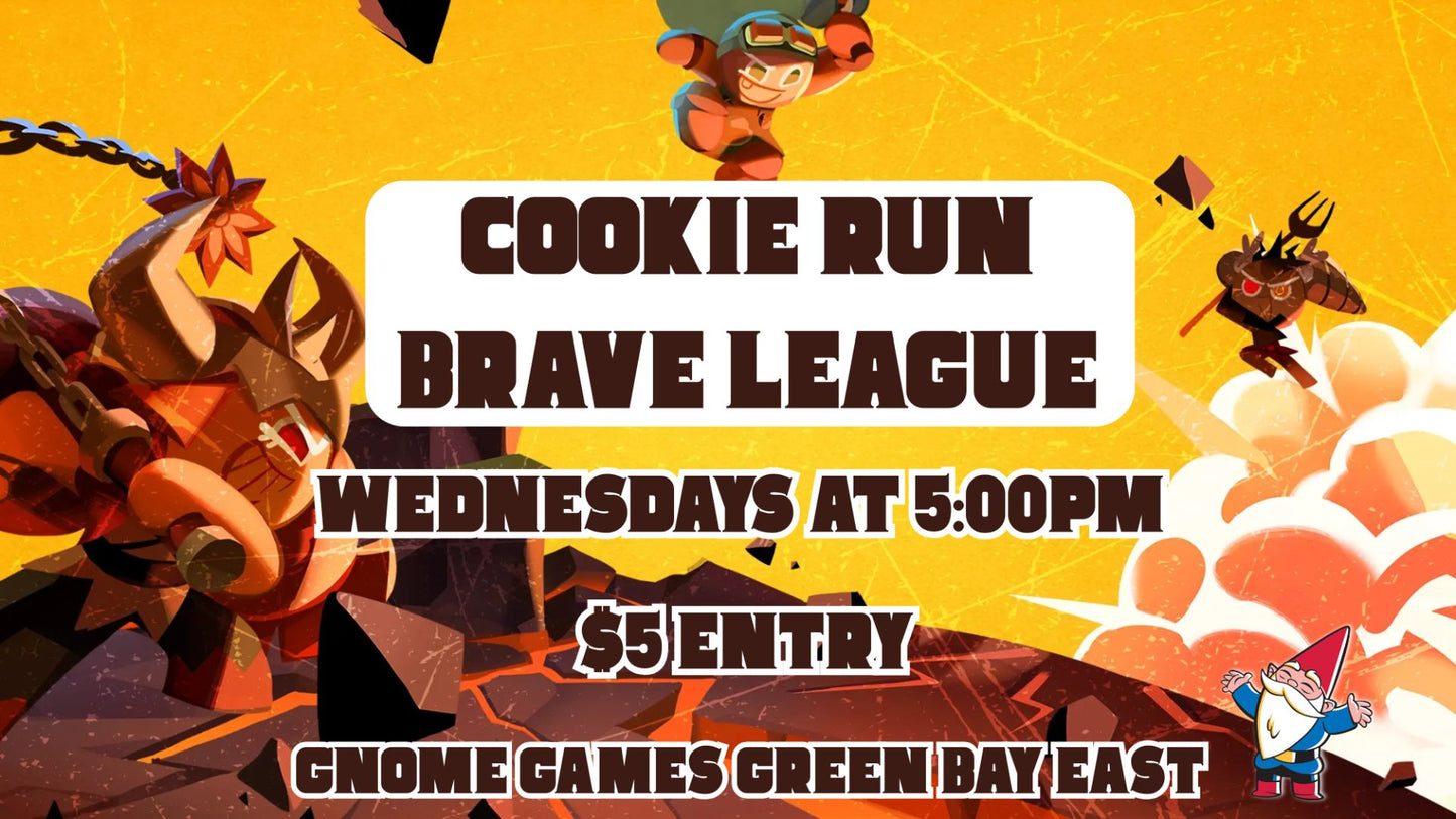 CookieRun Braverse: Brave League at Gnome Games Green Bay East @ Gnome Games - Green Bay East (Dec 27) - Ticket