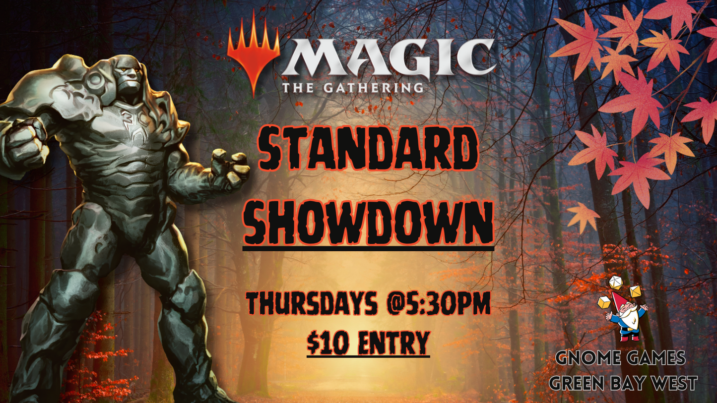 Standard Showdown at Gnome Games Green Bay West @ Gnome Games - Green Bay West (Sep 24) - Ticket