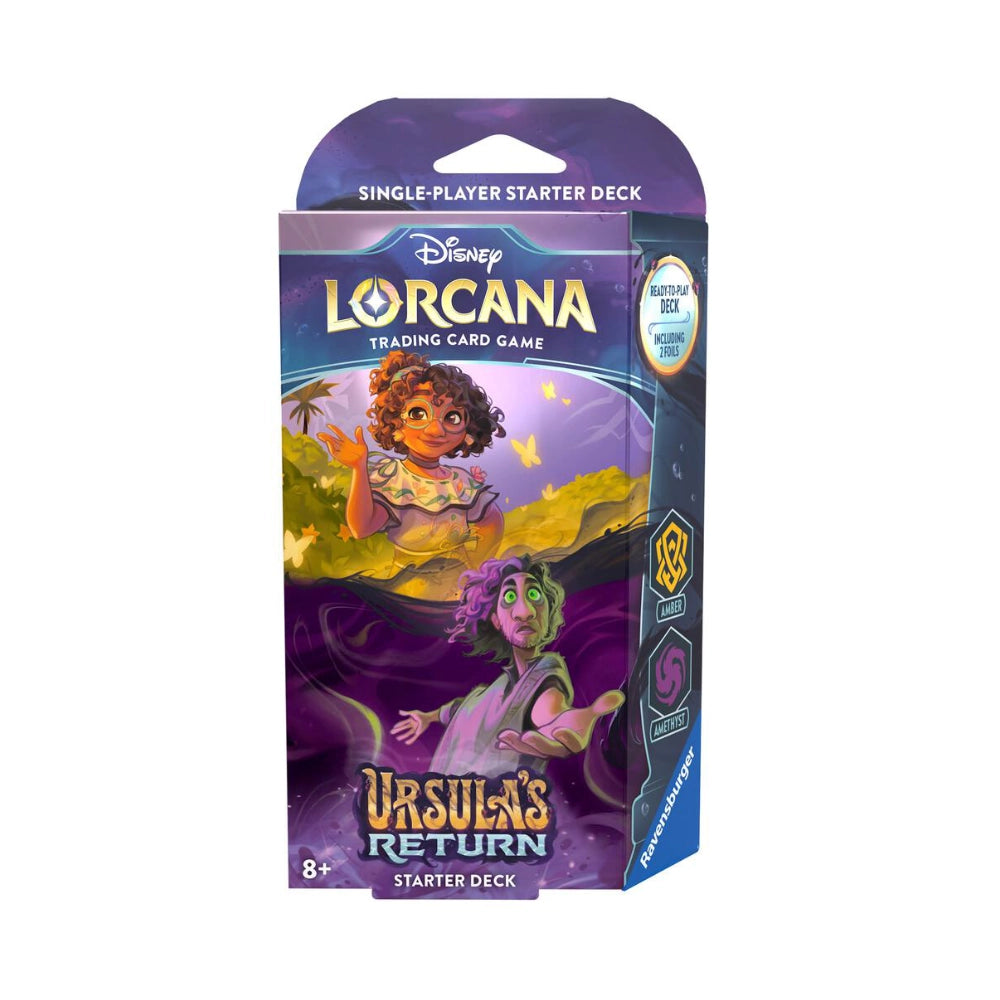 Disney Lorcana: Ursula's Return Starter Deck: Amber & Amethyst