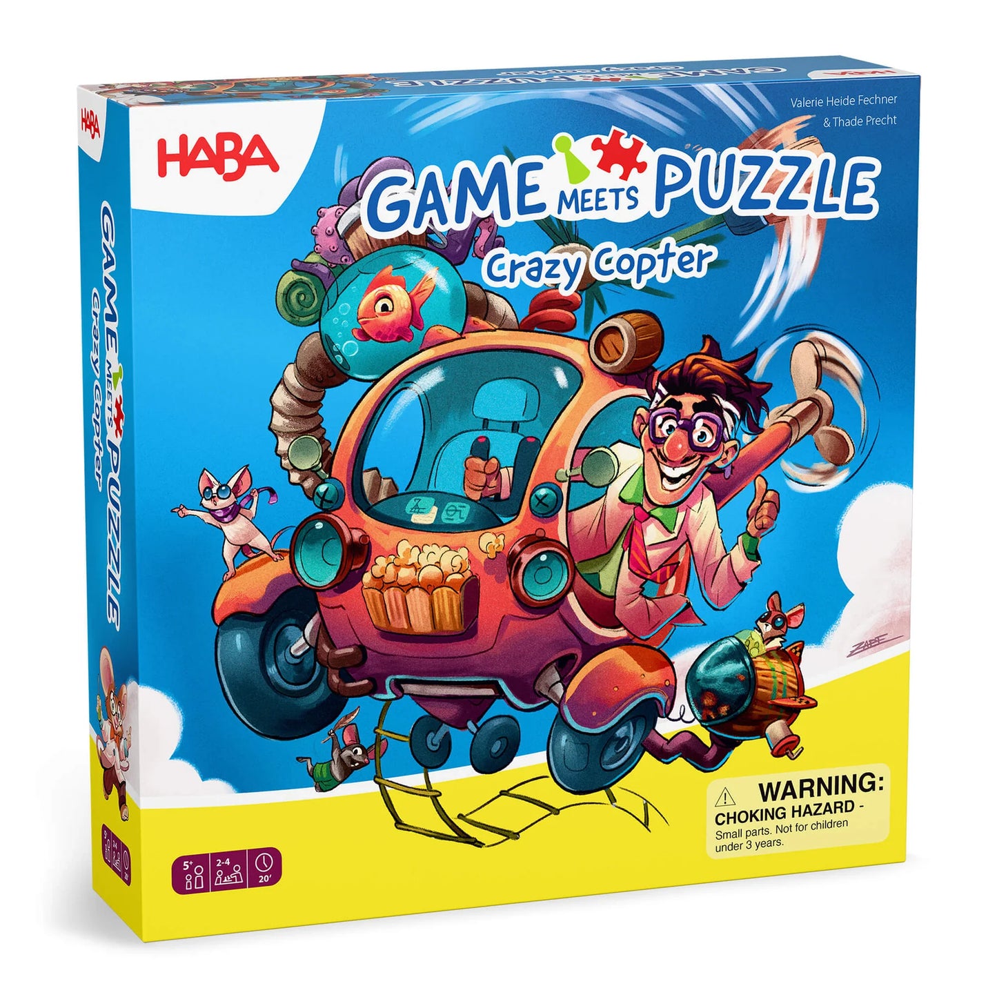 Game Meets Puzzle: Crazy Copter