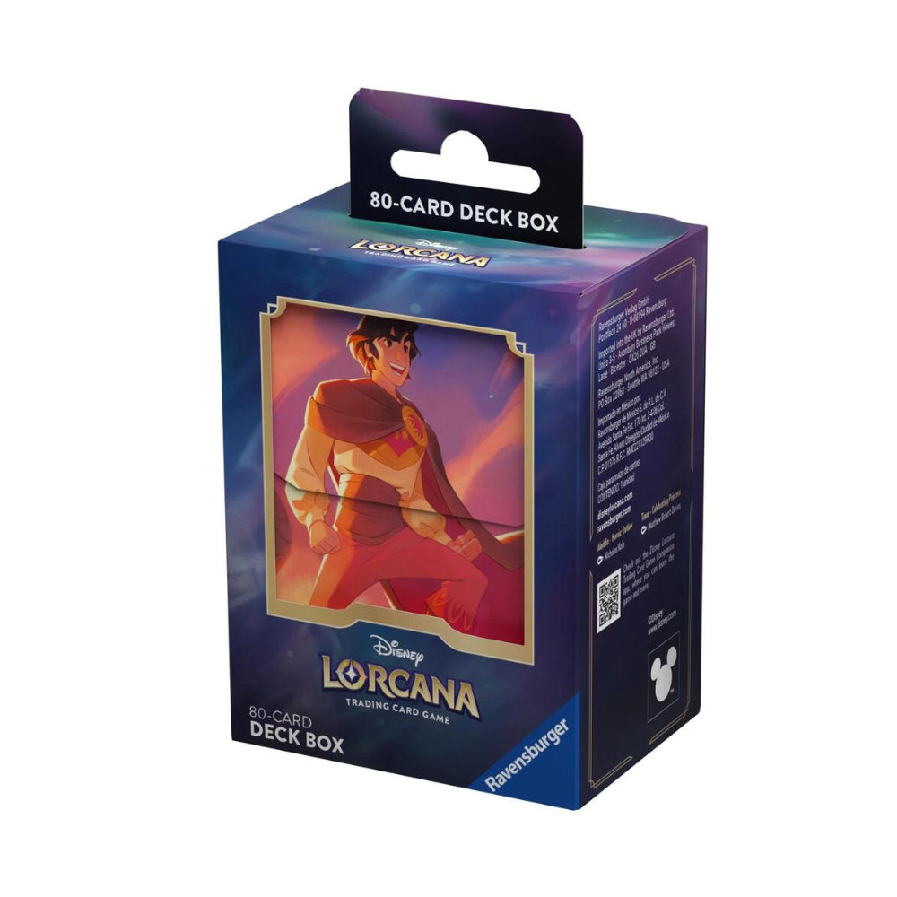 Disney Lorcana: Shimmering Skies Deck Box - Aladdin