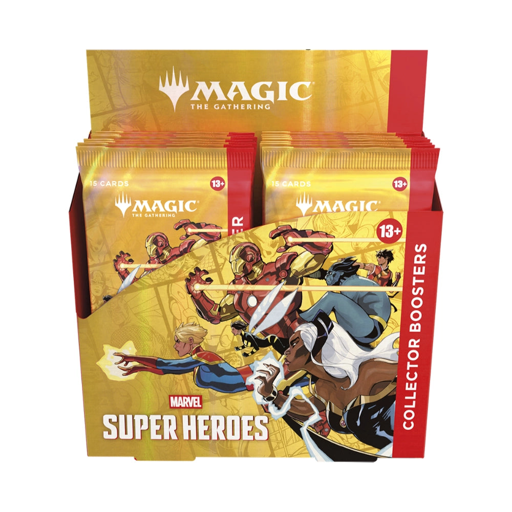 Magic the Gathering: Marvel Super Heroes Collector Booster Display (12/dis) 06/2026