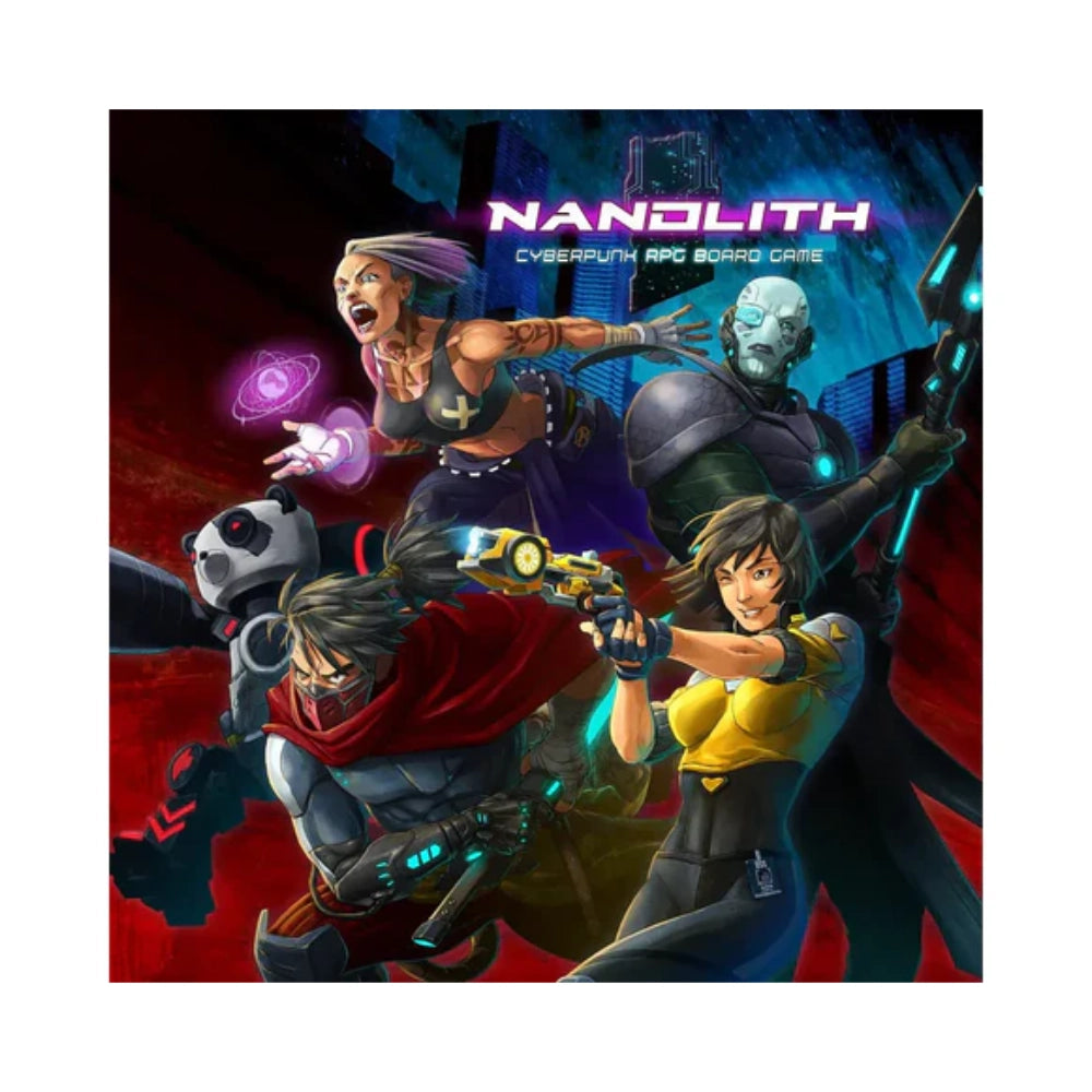 Nanolith: Cyberpunk RPG Board Game